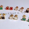 Van Cleef & Arpels Four-Leaf Clover Stud Earrings
