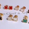 Van Cleef & Arpels Four-Leaf Clover Stud Earrings