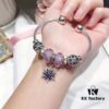 Pandora Lavender Purple Snowflake New Arrival! Crafted with boutique materials, perfectly replicating the original store quality!