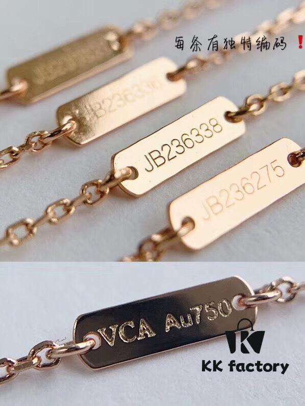 Van Cleef & Arpels Two Butterfly Collection Butterfly Mother-of-Pearl Necklace