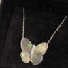 Clover VCA Large Butterfly Necklace 🦋, Elegant and Luxurious with Exquisite Craftsmanship