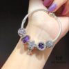 Pandora Pandora Purple Daisy Flower New Arrival! Imitation Level Purchase