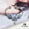 Pandora Ice Blue Bubble Pearl Bow 🎀 New Arrival! Premium Replica with Boutique-Quality Materials, Perfectly Crafted to Match Original Store Version!