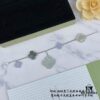 Newly Upgraded Version 1:1 High-End Custom 925 Sterling Silver VCA Five-Petal Clover Bracelet Limited Edition