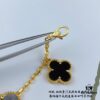 Newly Upgraded Version 925 VCA New Five-Petal Four-Leaf Clover Bracelet, High-End Market Edition! 1:1 High-Quality Custom 925 Sterling Silver VCA Van Cleef & Arpels Limited Edition Four-Leaf Clover Leaves, Perfect for Travel, Must-Have Item. Original Lobster Clasp