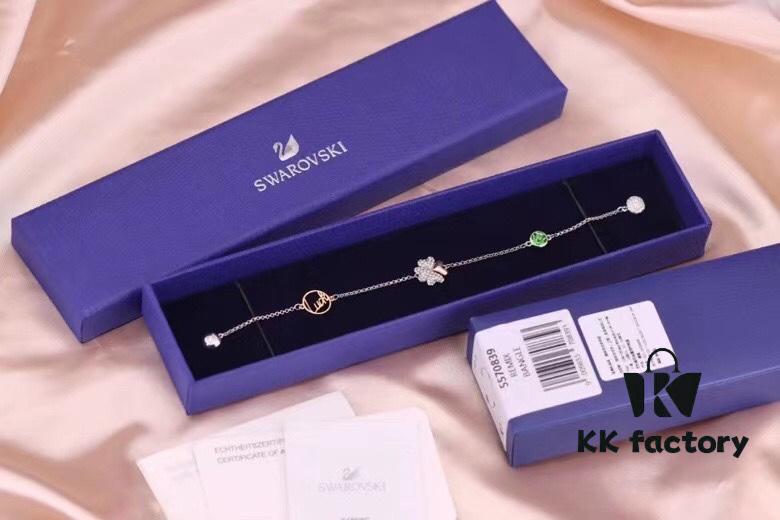 New Arrival 💗 Swarovski Lucky Full Diamond Clover Magnetic Bracelet