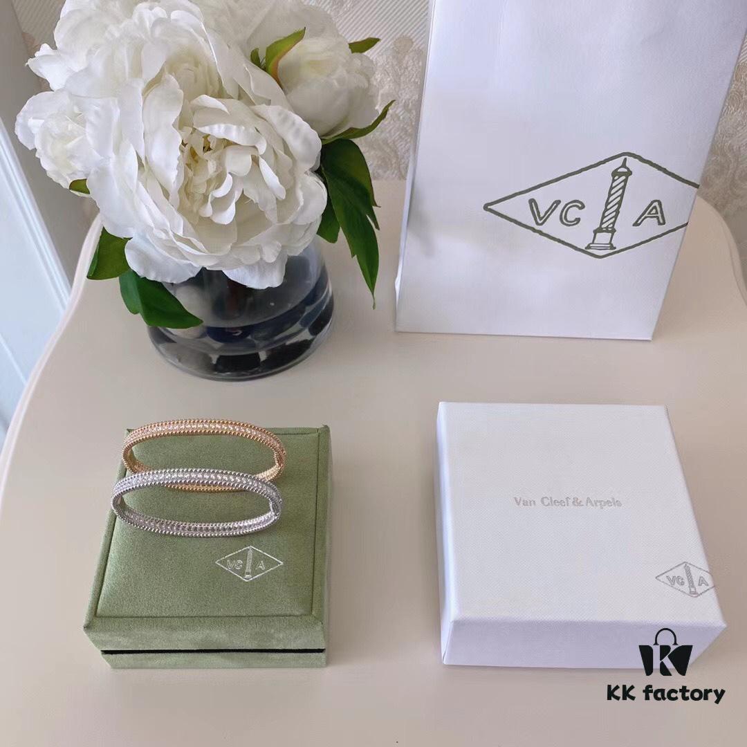 VCA High-End Custom Perlee Full Diamond Bracelet