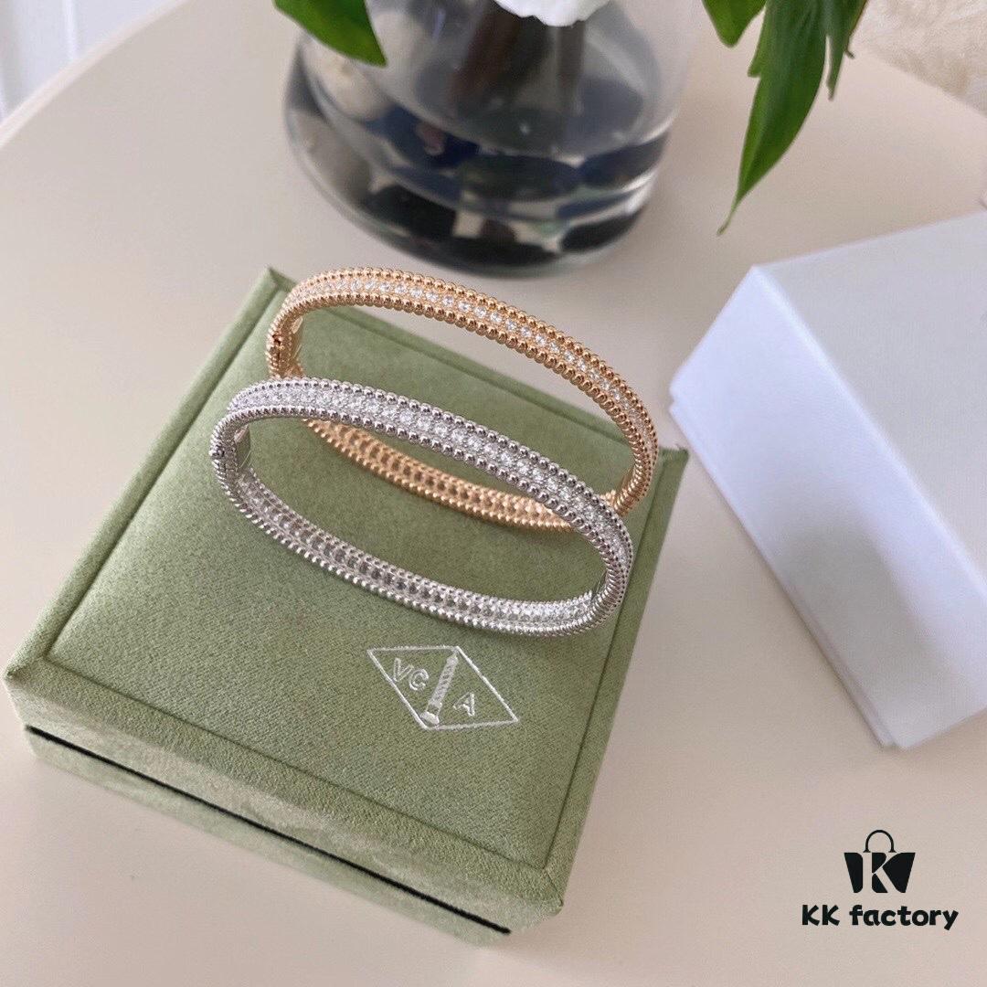 VCA High-End Custom Perlee Full Diamond Bracelet