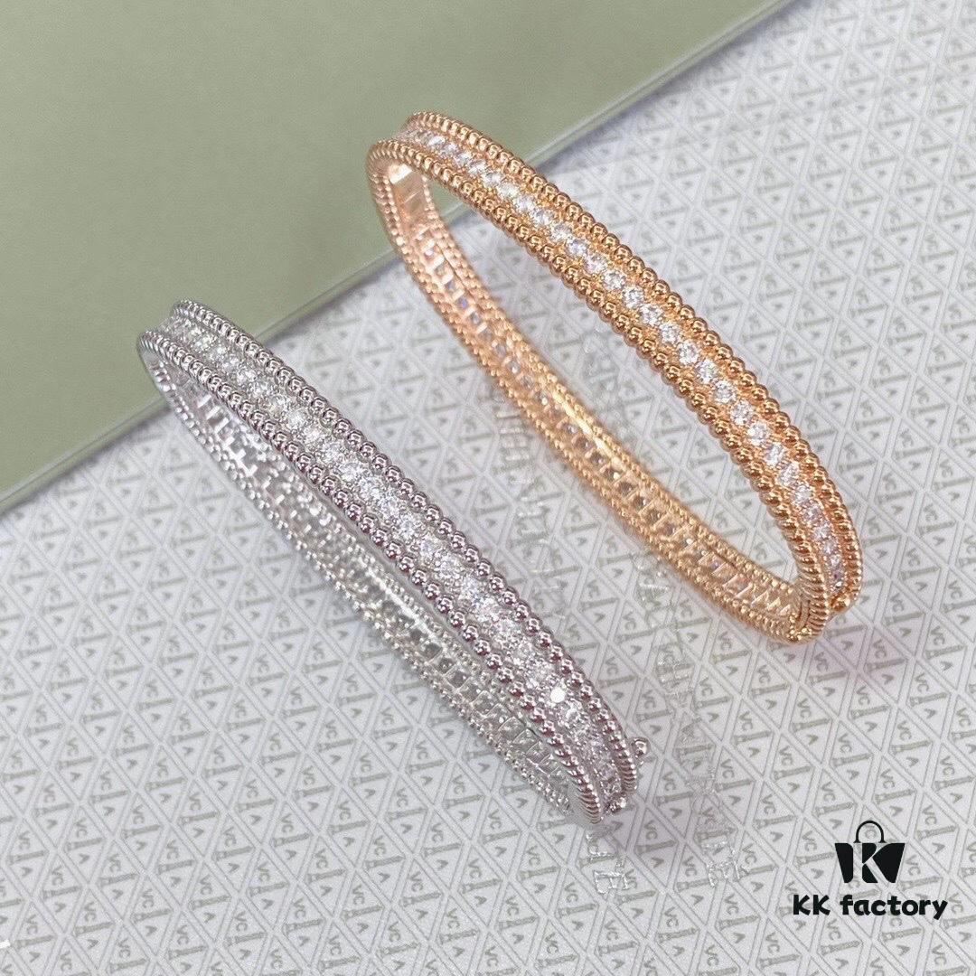 VCA High-End Custom Perlee Full Diamond Bracelet