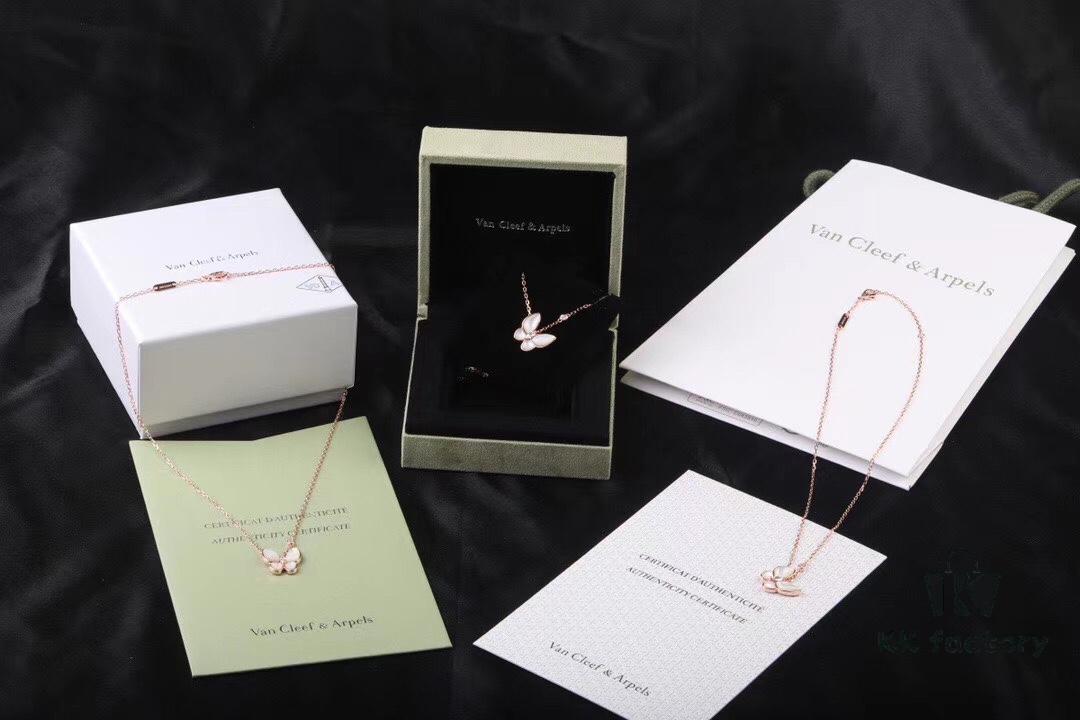 VCA Butterfly Mother-of-Pearl Necklace