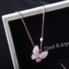 VCA Butterfly Mother-of-Pearl Necklace
