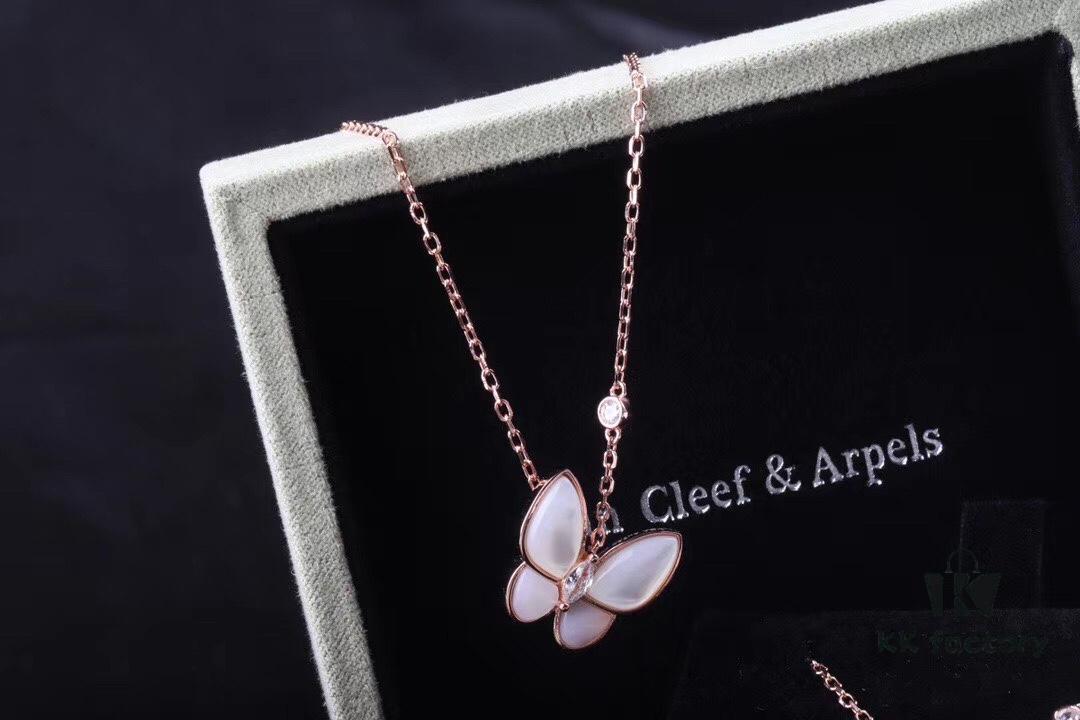 VCA Butterfly Mother-of-Pearl Necklace