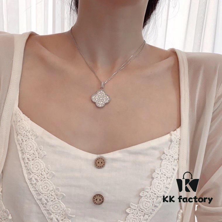 VCA Clover Necklace Top-Quality Craftsmanship Pure Silver Version Outshines All Market Alternatives