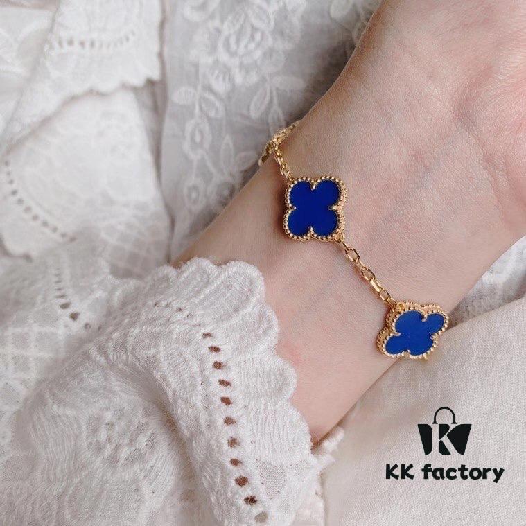 VCA Clover Five-Petal/Six-Petal Bracelet - Premium Craftsmanship Pure Silver Version