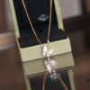 Van Cleef & Arpels Two Butterfly Pendant Necklace, ZP High-End Replication, Top-Tier Jewelry Craftsmanship