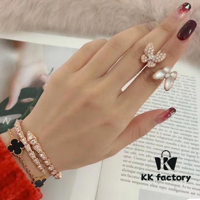 Van Cleef & Arpels VCA-inspired Butterfly Ring