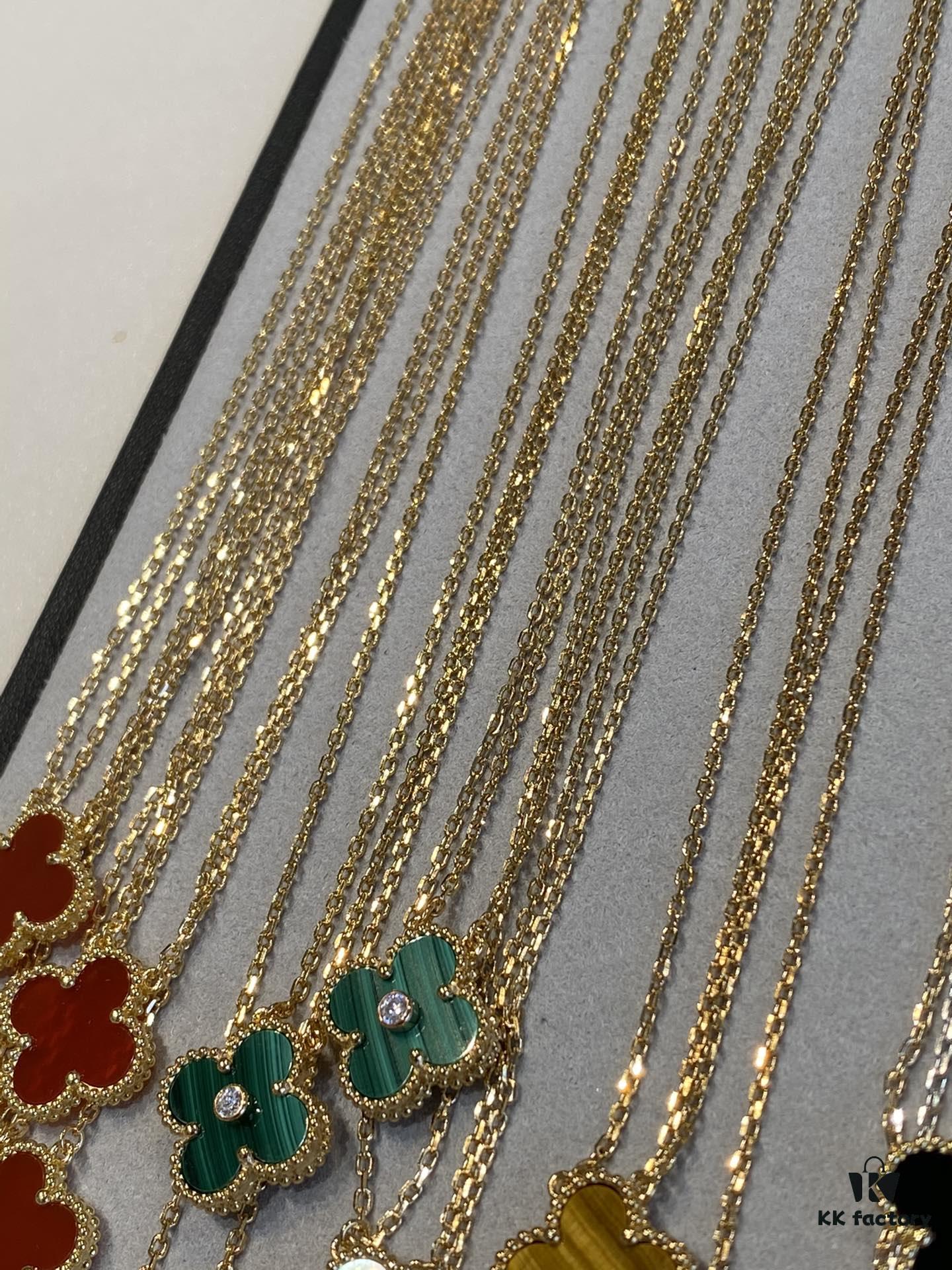 Clover Necklace in Assorted Colors