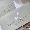 Vc@ Mini Mother-of-Pearl Butterfly Bracelet and Necklace Set