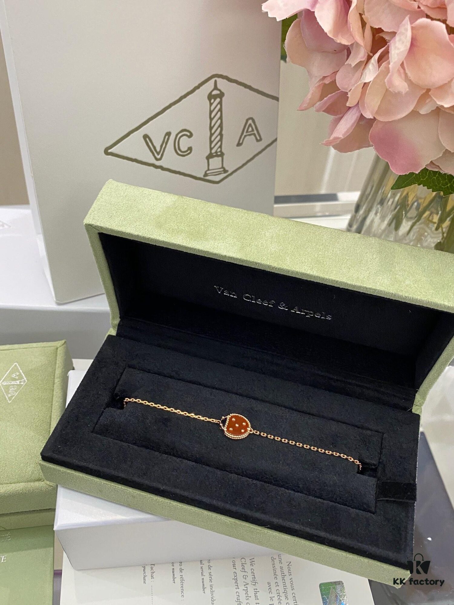 Ladybug Bracelet by VC@ lucky spring