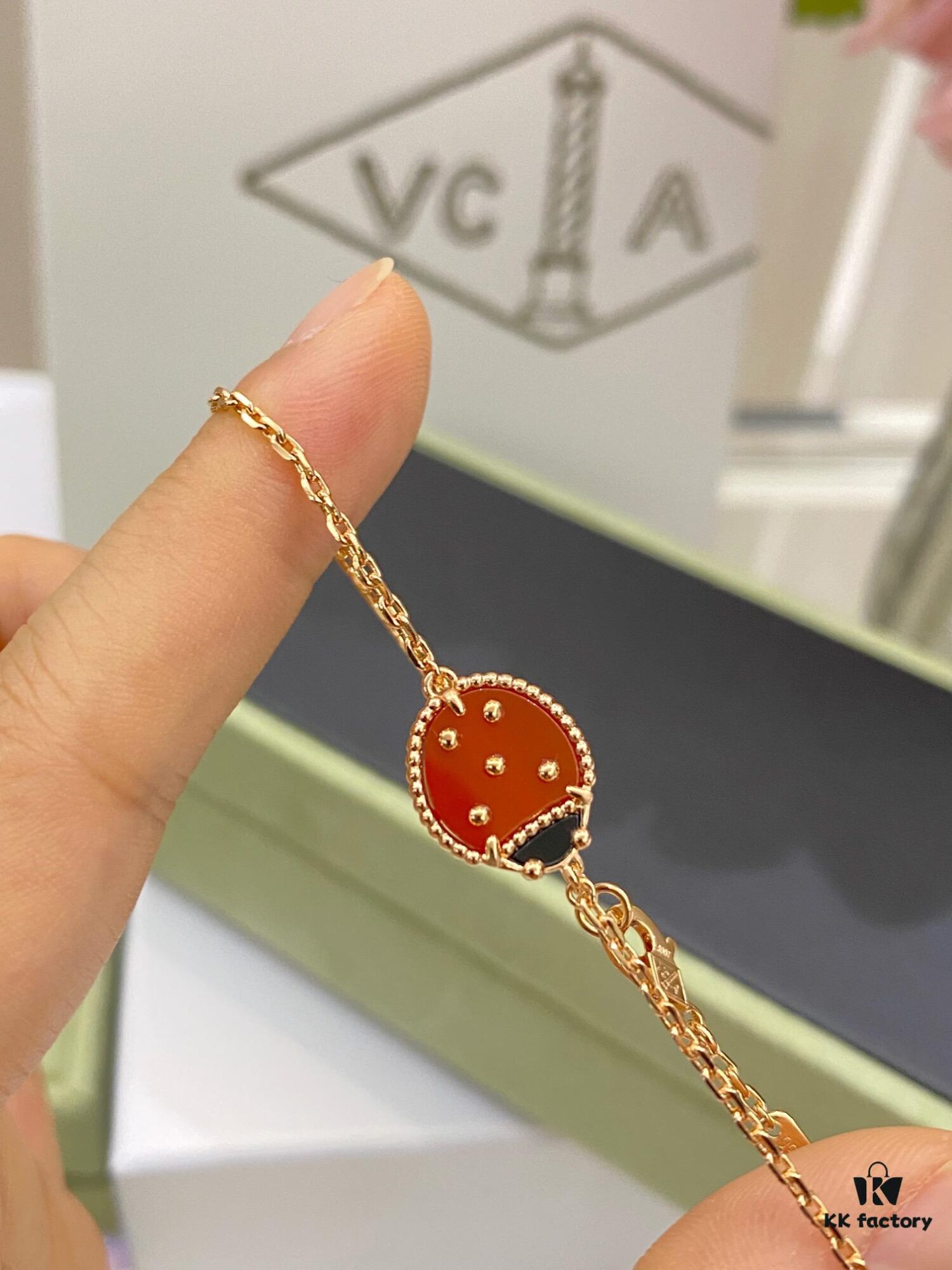 Ladybug Bracelet by VC@ lucky spring