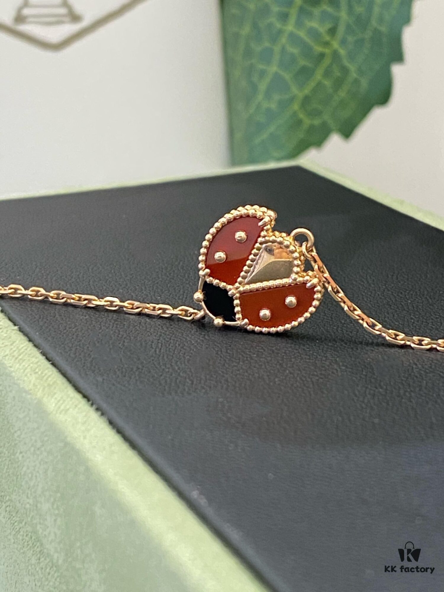 VCA Lucky Spring Ladybug Bracelet