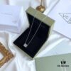 Van Cleef & Arpels Alhambra Clover Necklace in Silver Version, Original Custom Design! Material: 925 Pure Silver with Vacuum Electroplated 18K Real Gold