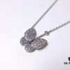 Bestseller 🔥 VCA Marquise Cut Butterfly Necklace 🦋 Popular Celebrity Style ❤️