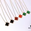 Luxury Purchased Level VCA Van Cleef & Arpels Standard Medium Four-Leaf Clover Necklace