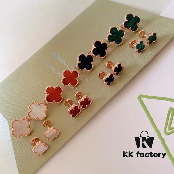 Large Clover Stud Earrings / Small Clover Studs - Perfect for Any Outfit