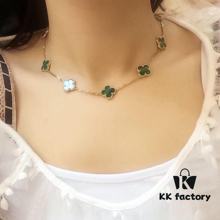 Van Cleef & Arpels Alhambra Necklace, Four-Leaf Clover 🍀, Elegant and Stylish in Every Color