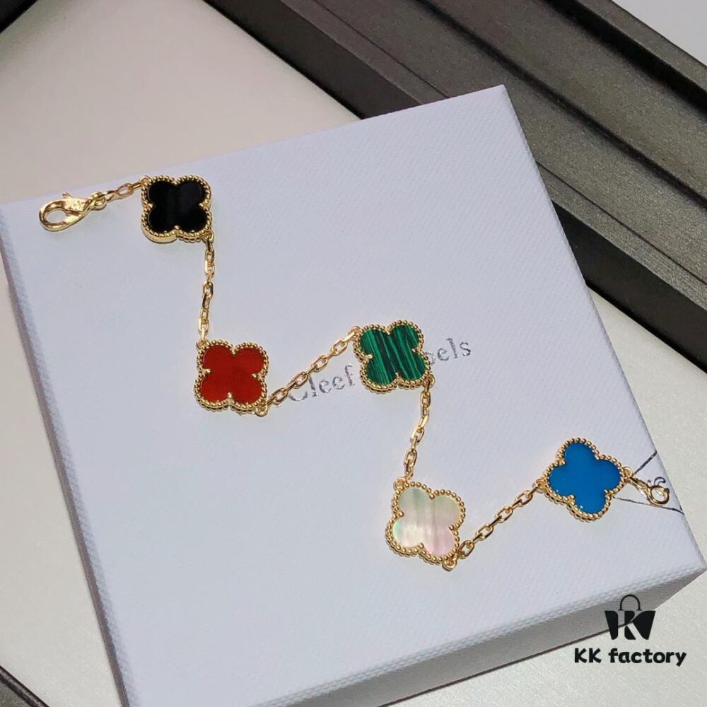 New Arrival Today 🆕🔥 Rainbow Bracelet in K-Yellow Gold