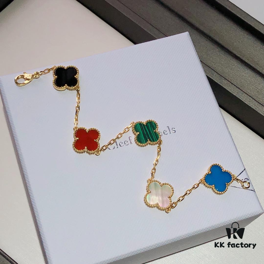 New Arrival Today 🆕🔥 Rainbow Bracelet in K-Yellow Gold