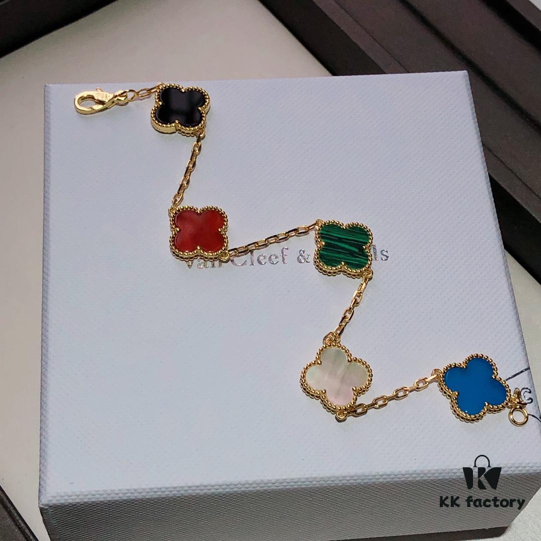 New Arrival Today 🆕🔥 Rainbow Bracelet in K-Yellow Gold
