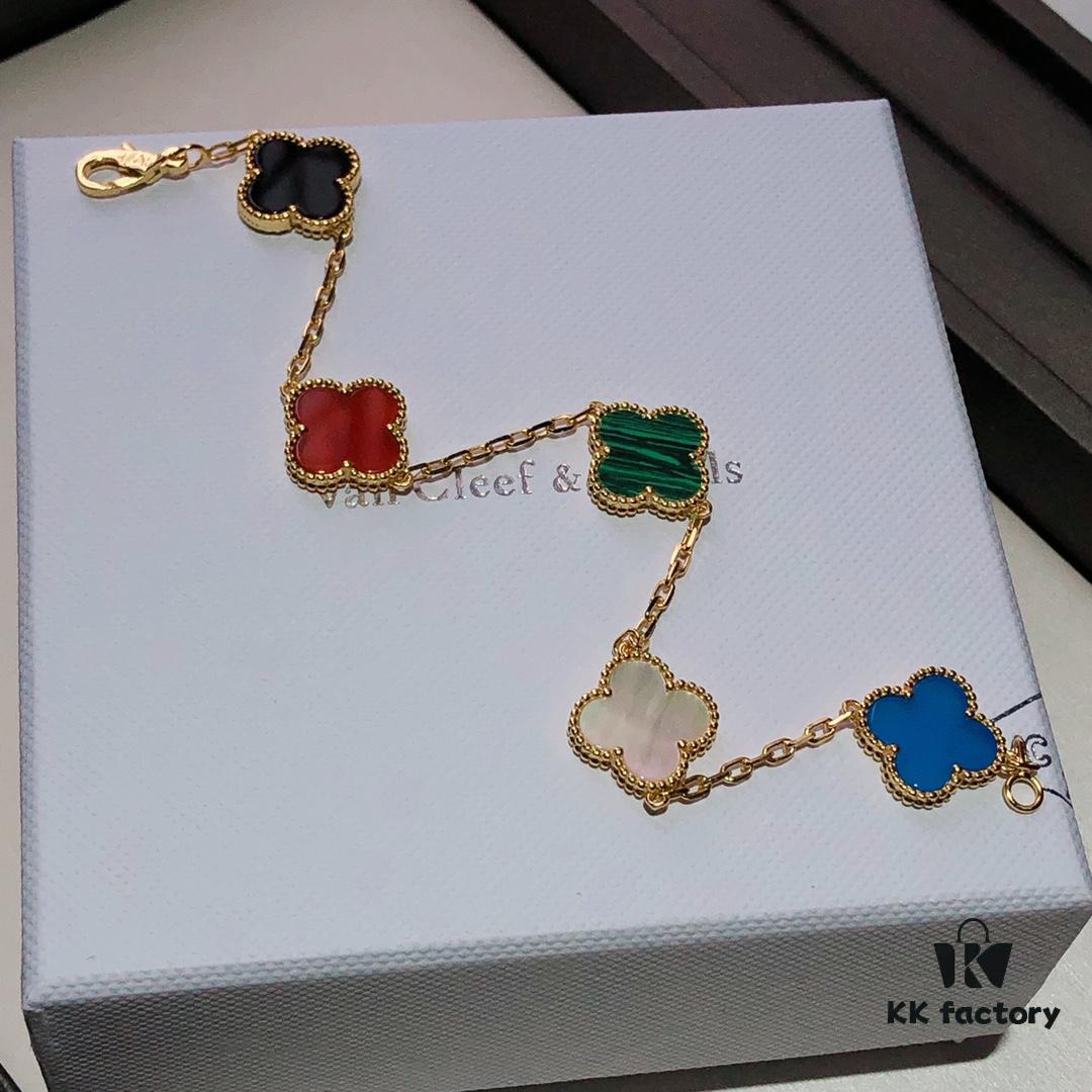 New Arrival Today 🆕🔥 Rainbow Bracelet in K-Yellow Gold