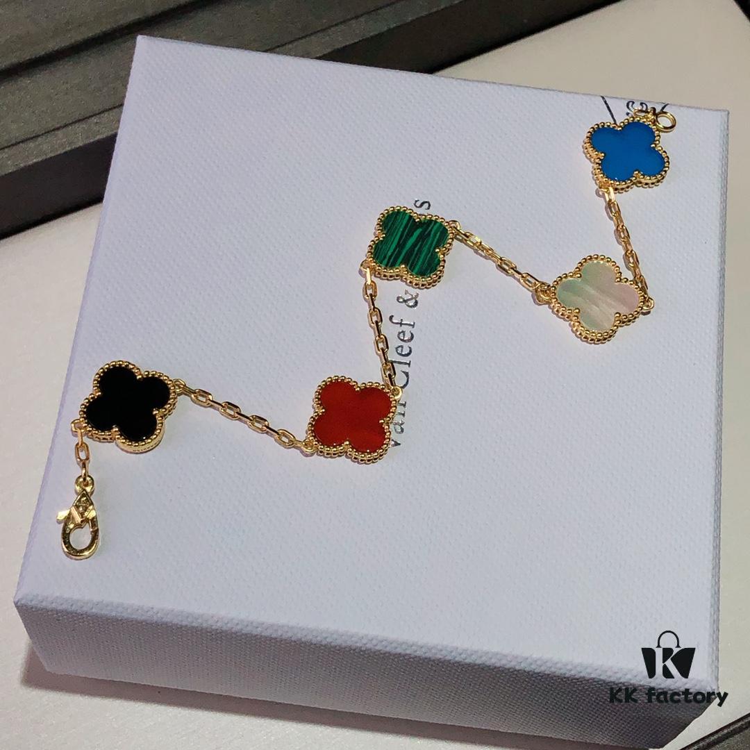 New Arrival Today 🆕🔥 Rainbow Bracelet in K-Yellow Gold