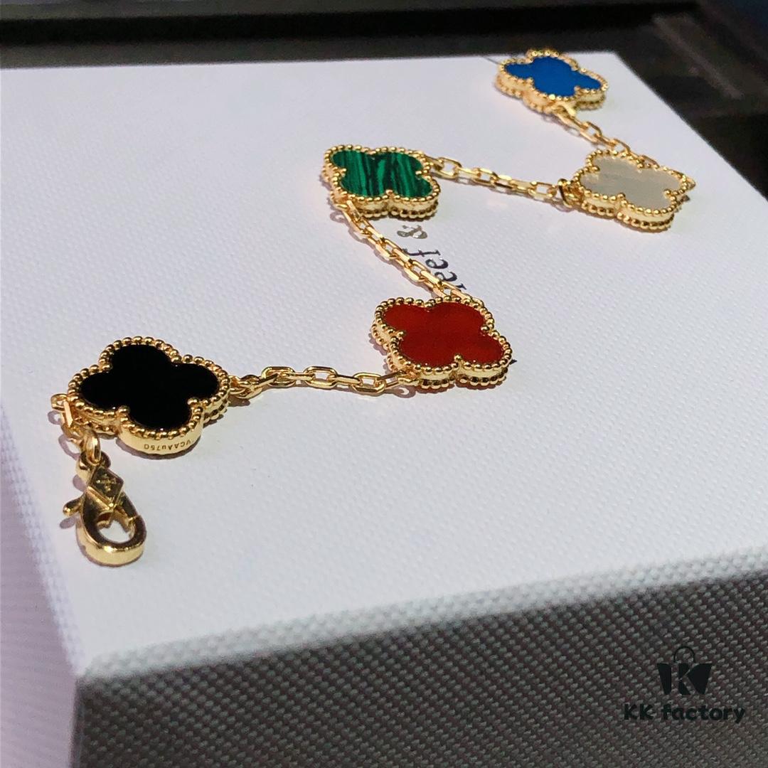 New Arrival Today 🆕🔥 Rainbow Bracelet in K-Yellow Gold