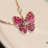 VCA Butterfly Full Diamond Necklace ZP Version 🦋