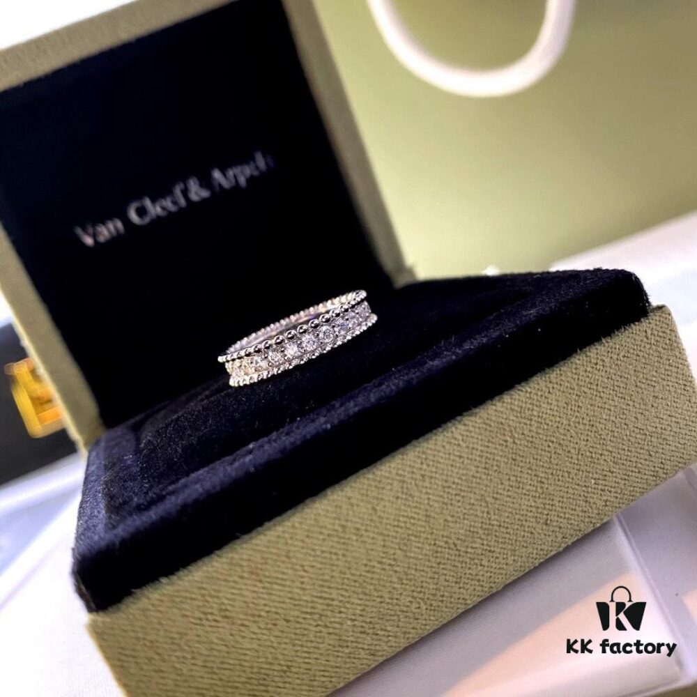 VCA Popular Beaded Edge Ring