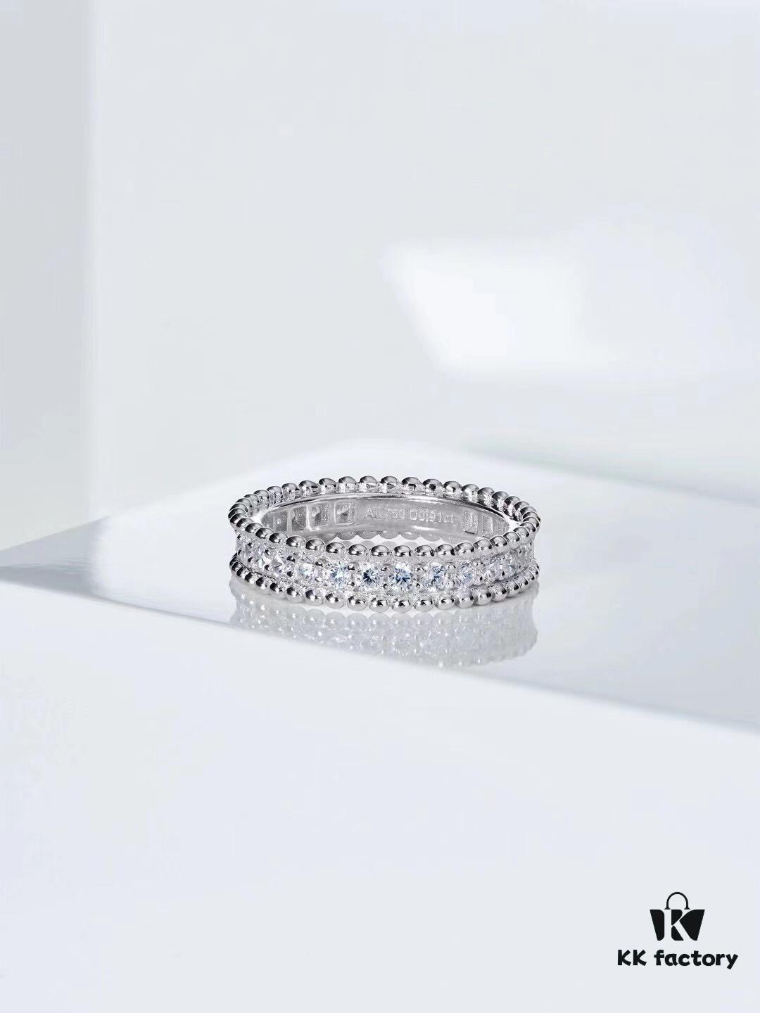 VCA Popular Beaded Edge Ring