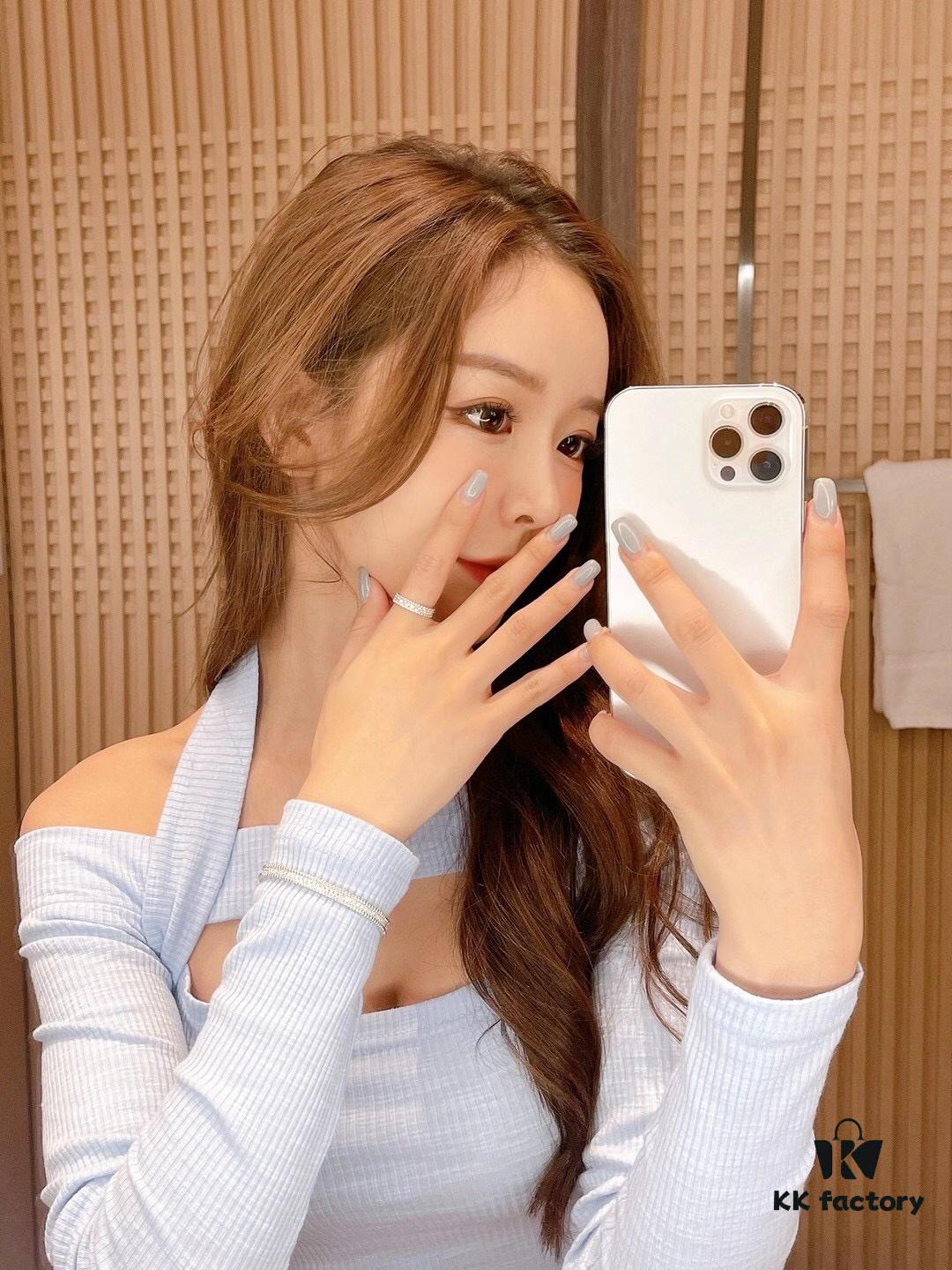 VCA Popular Beaded Edge Ring