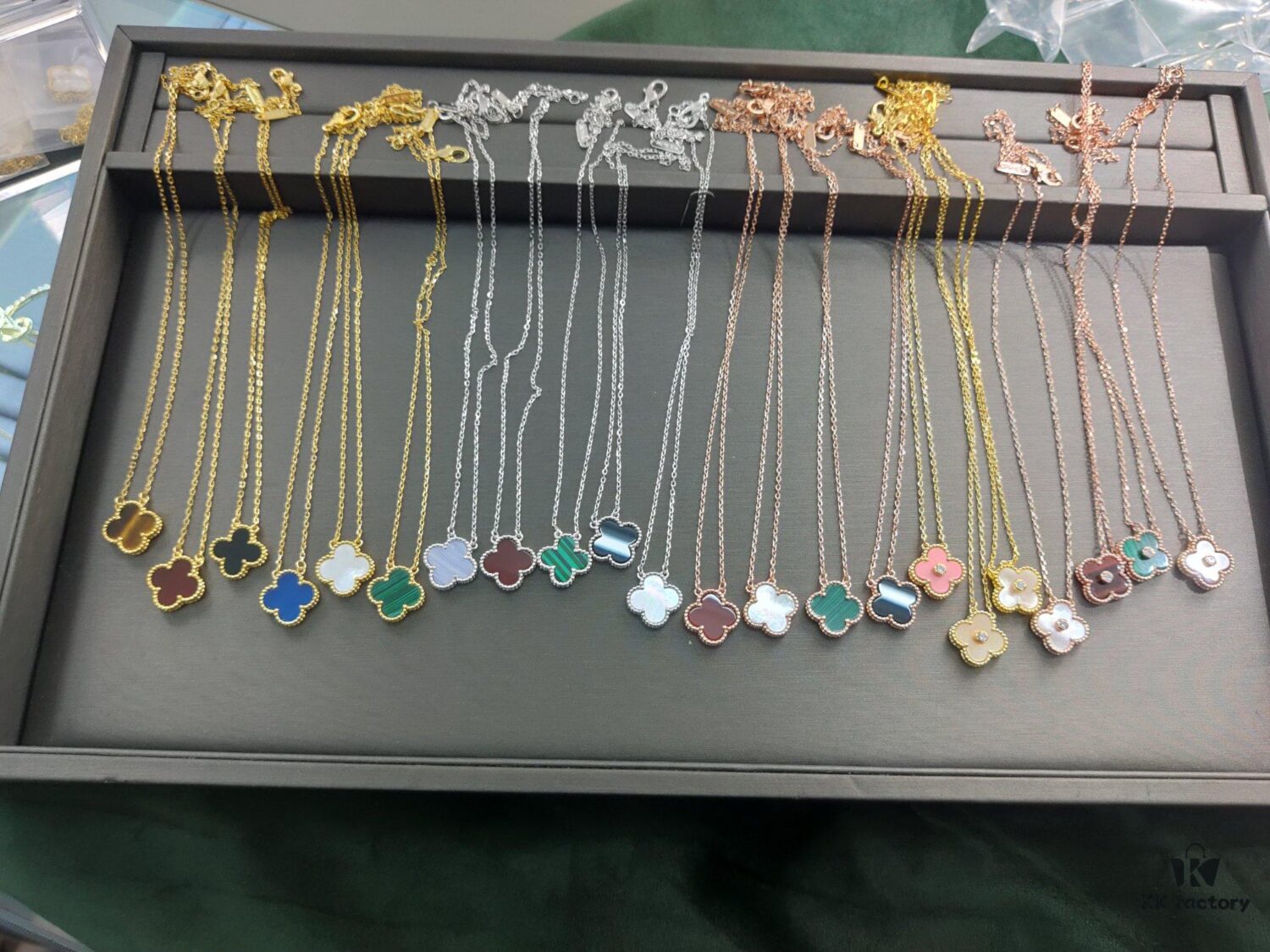 Van Cleef & Arpels VCA Alhambra Clover Necklace