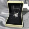 Necklace · Platinum Set: Flowerlace Lace Flower, This One! I Can't Recommend It Enough! Must Buy! Must Collect! The Fire Is So Brilliant You'd Mistake It for Real Diamonds!