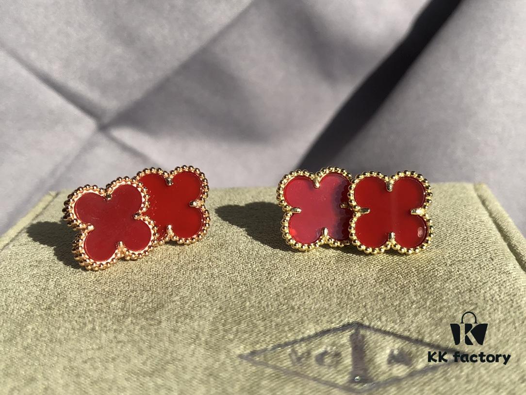 Medium Stud Earrings · Gold/Rose Gold