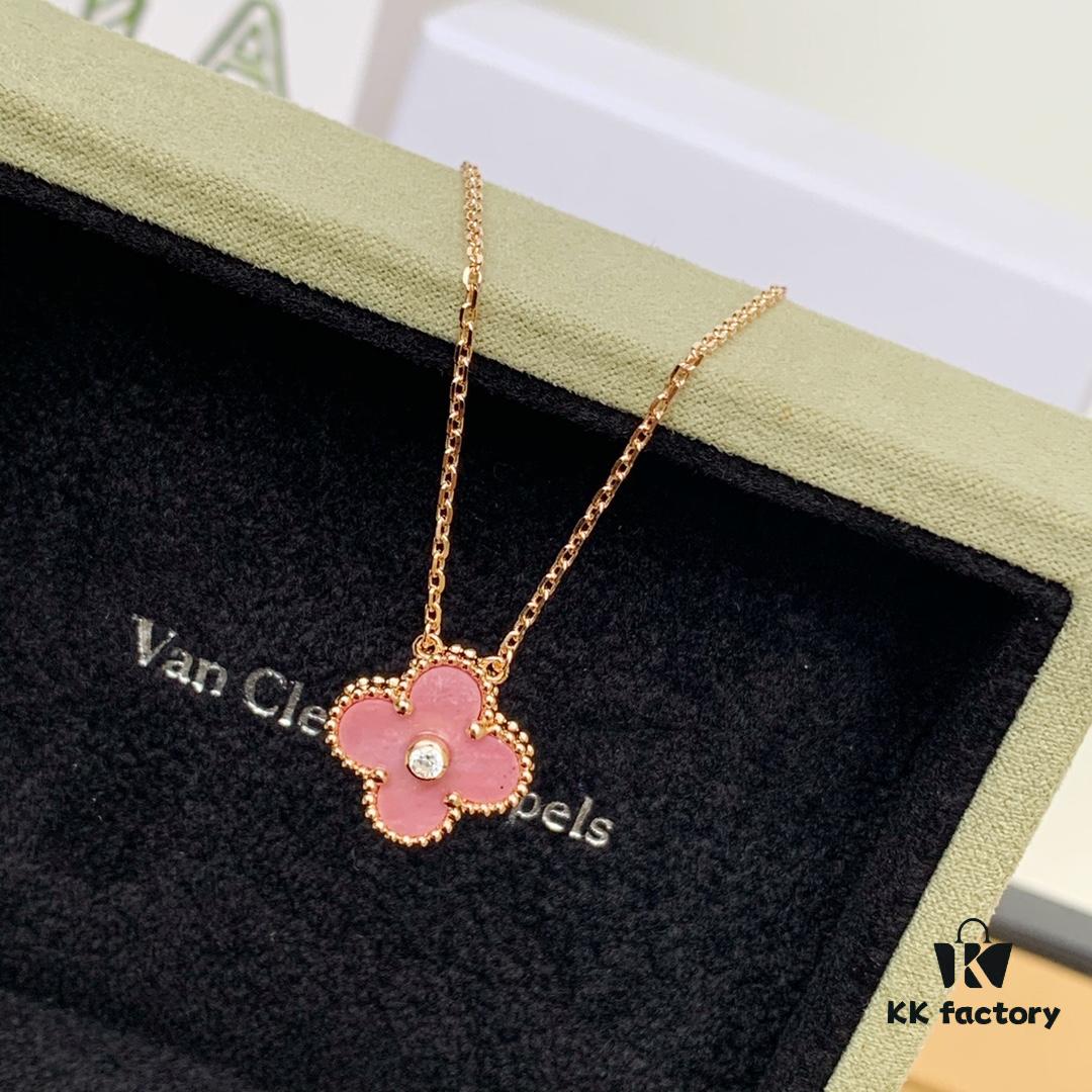 VCa Limited Edition Rose Quartz Necklace