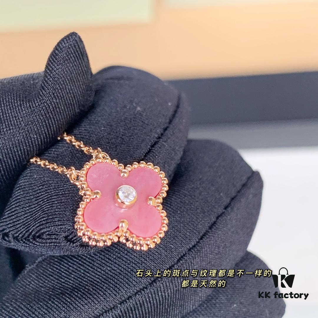 VCa Limited Edition Rose Quartz Necklace