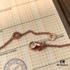 Bvlgari B.ZERO1 Series Necklace in Rose Gold with Black Ceramic Spiral Pendant