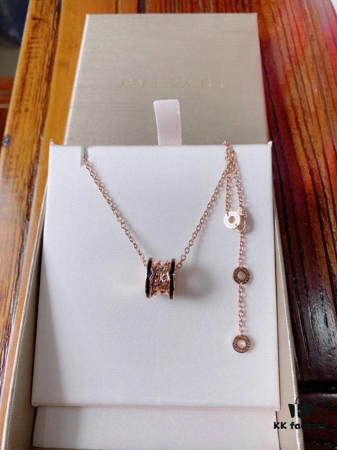 Bvlgari's Latest Resin Honeycomb Necklace