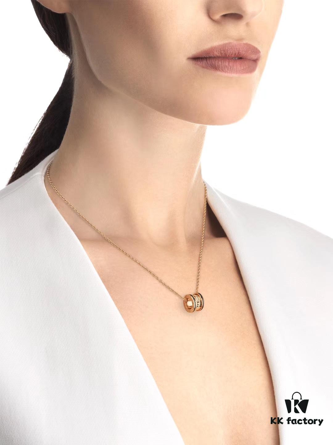 Bvlgari's Latest Resin Honeycomb Necklace