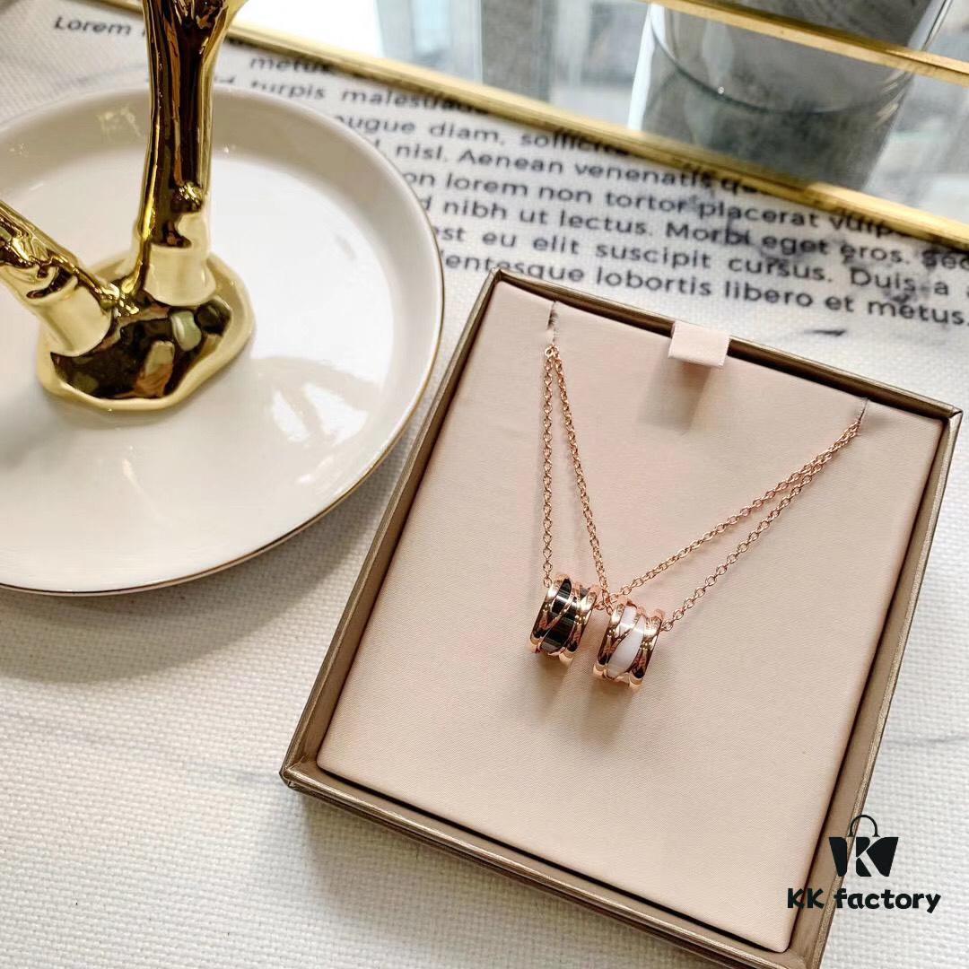 BVLGARI New Legendary Openwork Ceramic Necklace - 20th Anniversary Edition