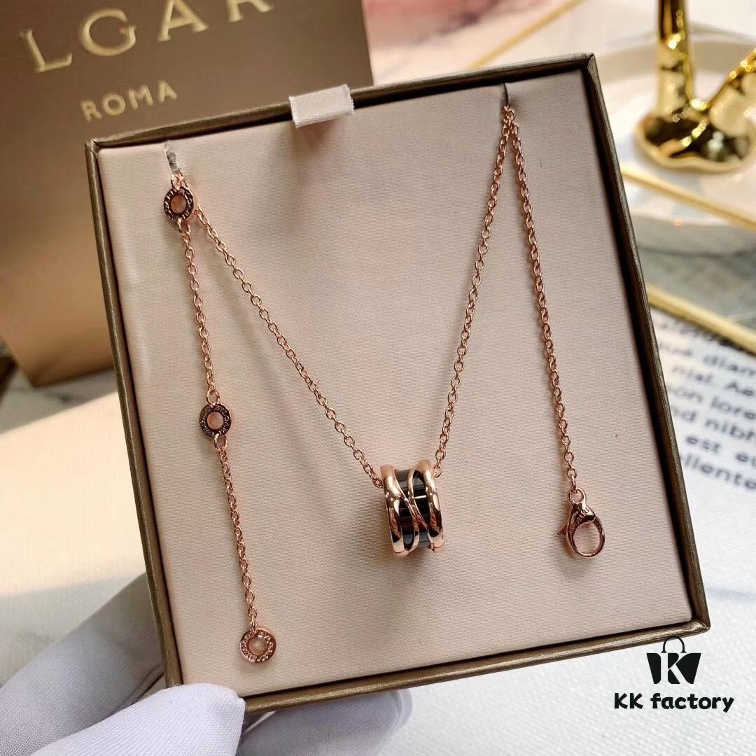 BVLGARI New Legendary Openwork Ceramic Necklace - 20th Anniversary Edition